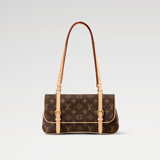 lv louis vuitton marelle monogram canvas shoulder bag #m28613